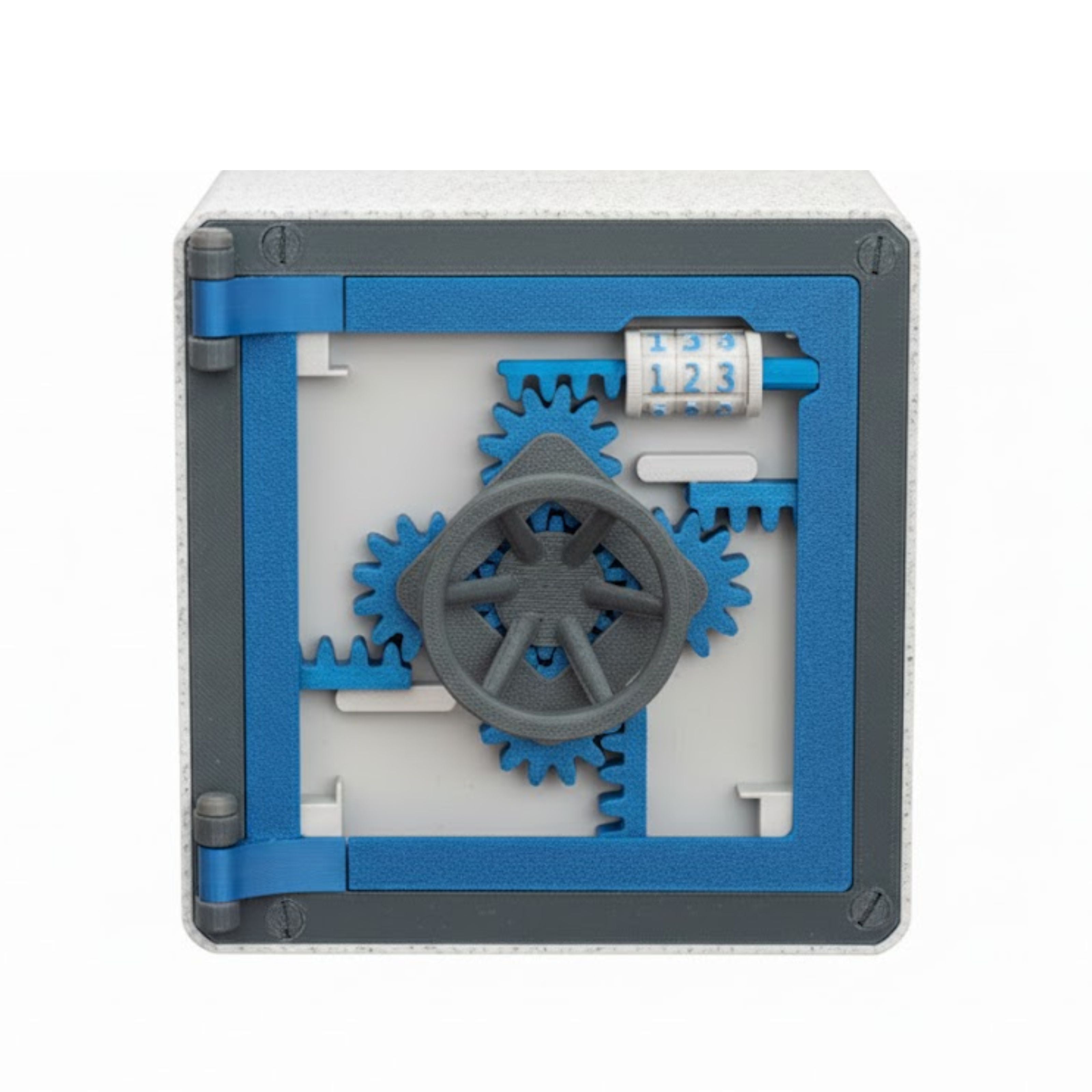 Functional Combination Lock Safe 3D Model STL File - Digital Download