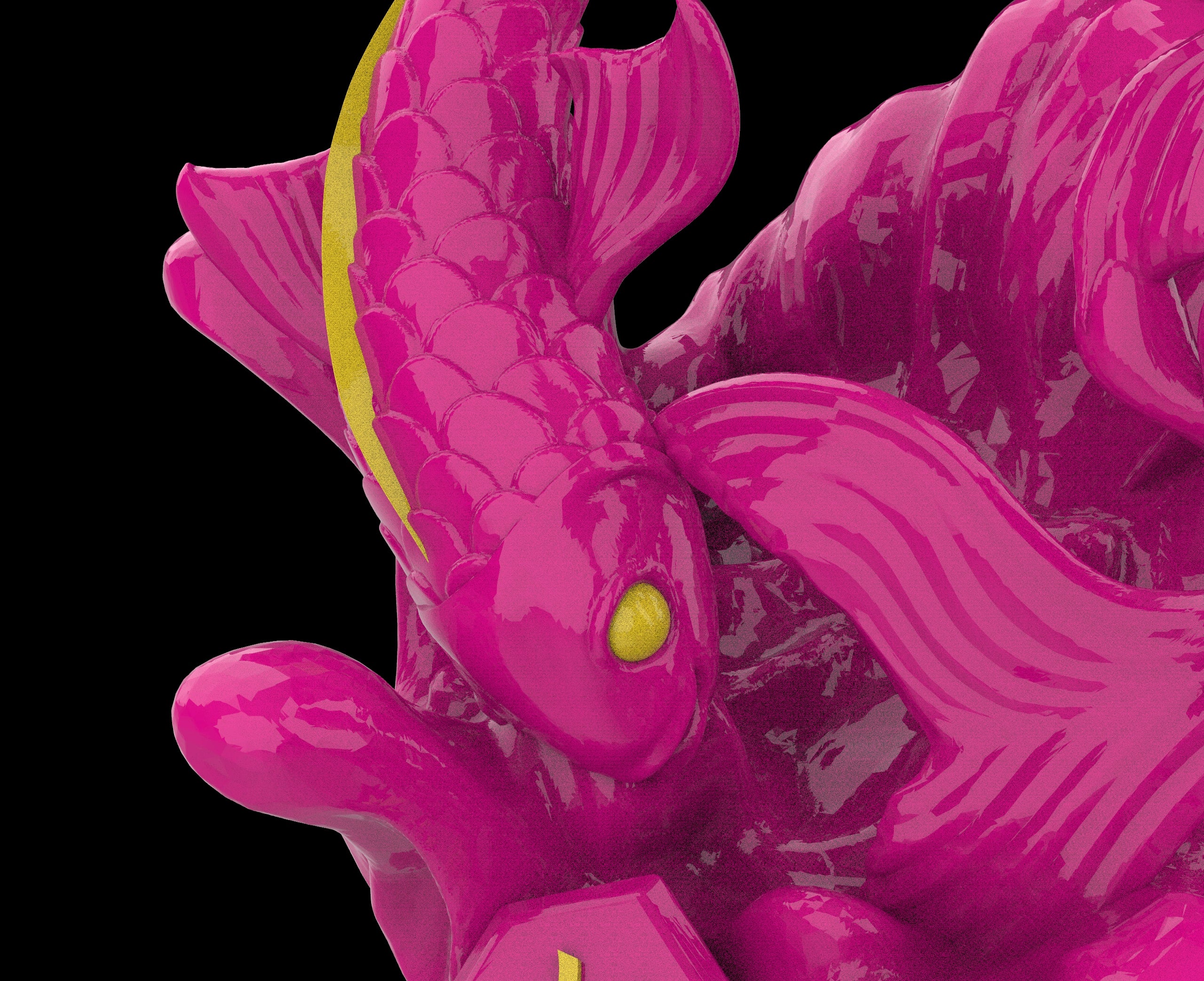 Pisces (February 19 - March 20) 3D MODEL DIGITAL FILE