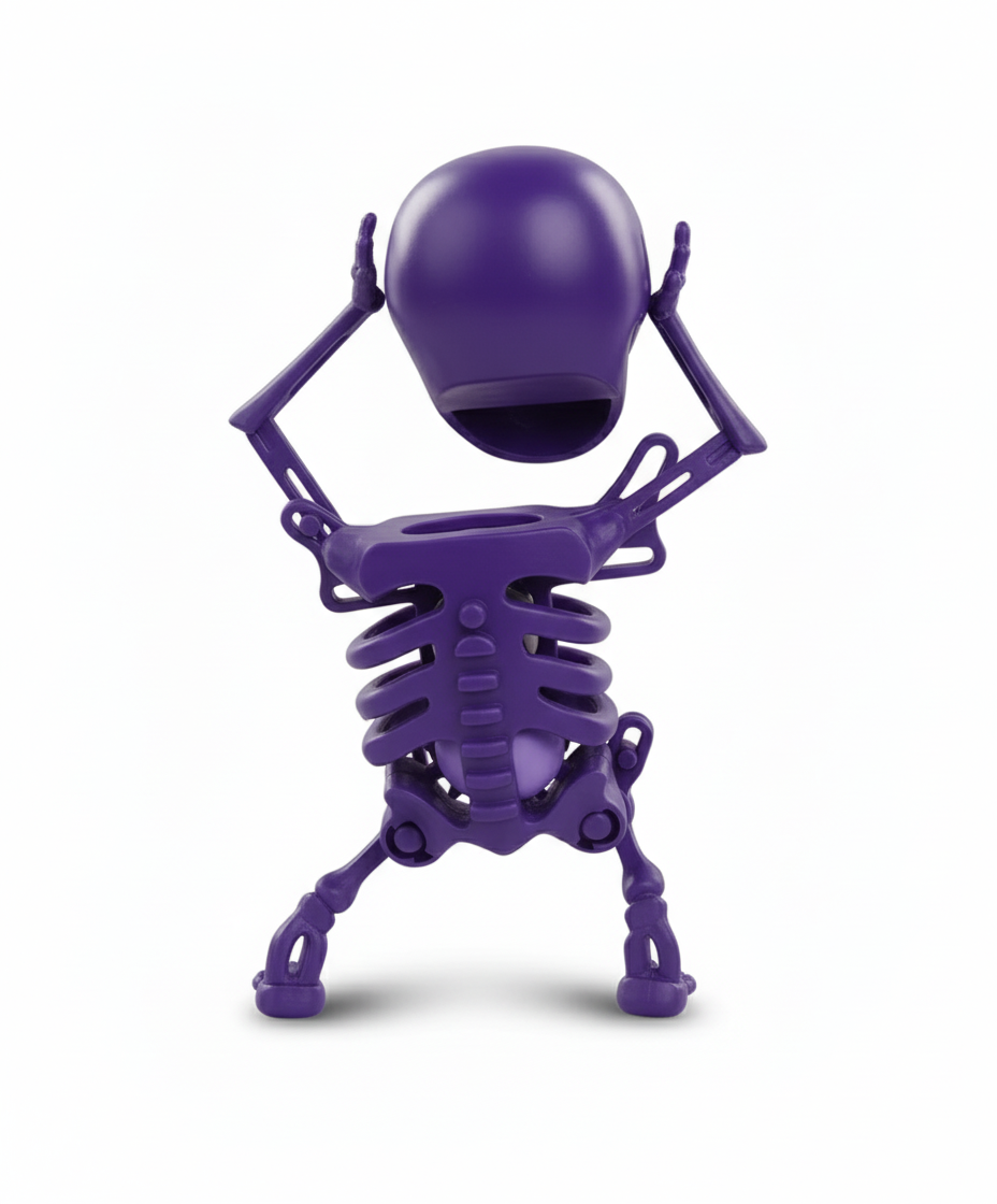 Spooky Fun Magical Skeleton Dancing Figure 