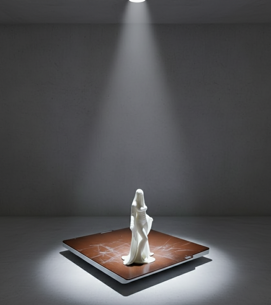 The Veiled Virgin Style Full Statue | High Detail 3D Printable STL Sculpture | Classical Art Decor