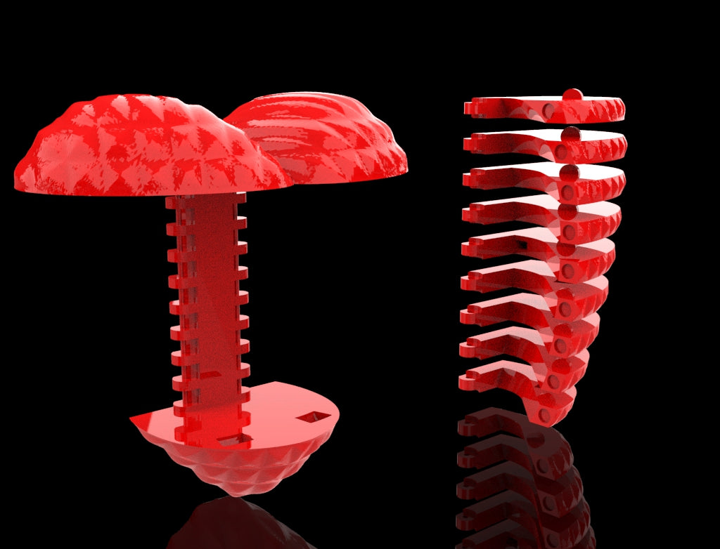 Open Heart Box 3D model DIGITAL FILE
