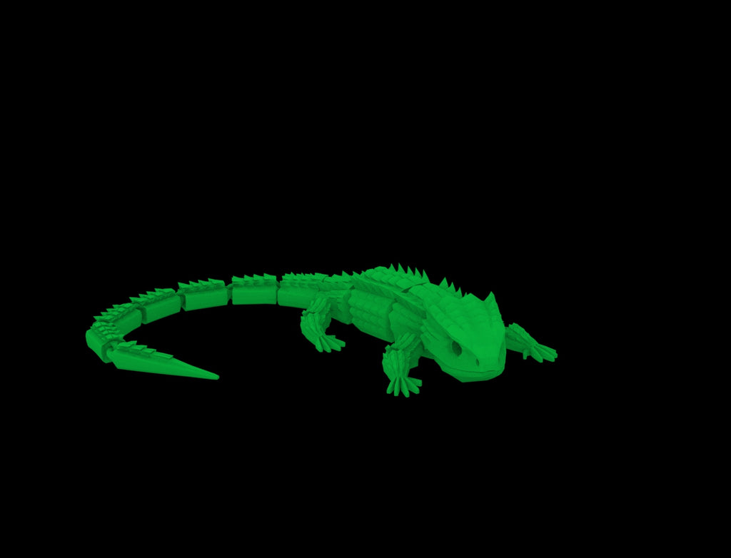 Red Eyed Crocodile Skink 3D MODEL DIGITAL FILE