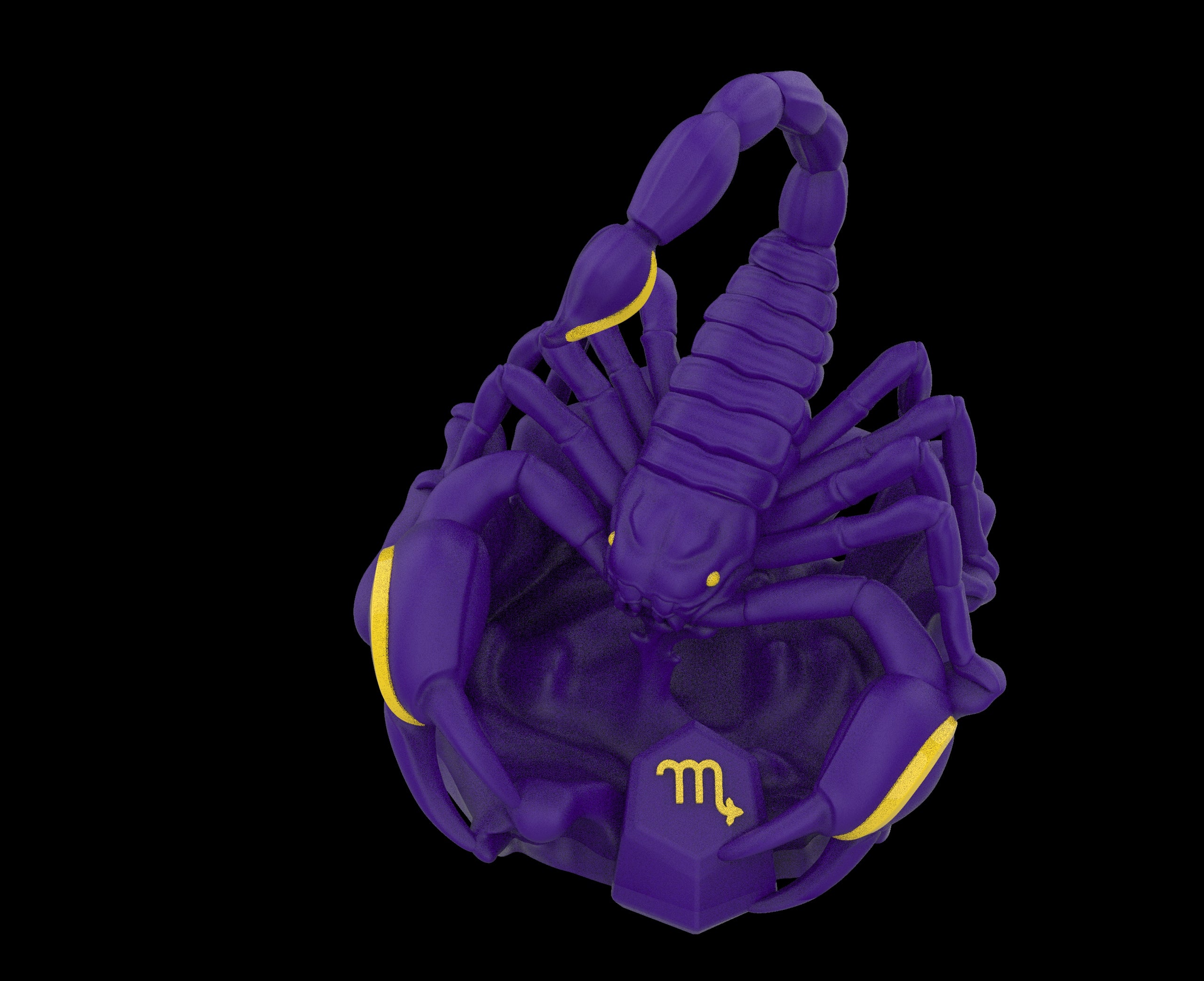 Scorpio Zodiac Signs 3D model — High-Detail & Renders DIGITAL FILE