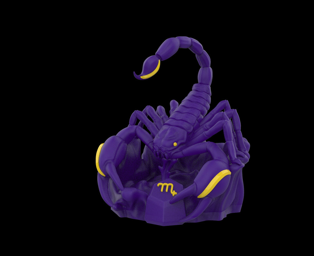 Scorpio Zodiac Signs 3D model — High-Detail & Renders DIGITAL FILE