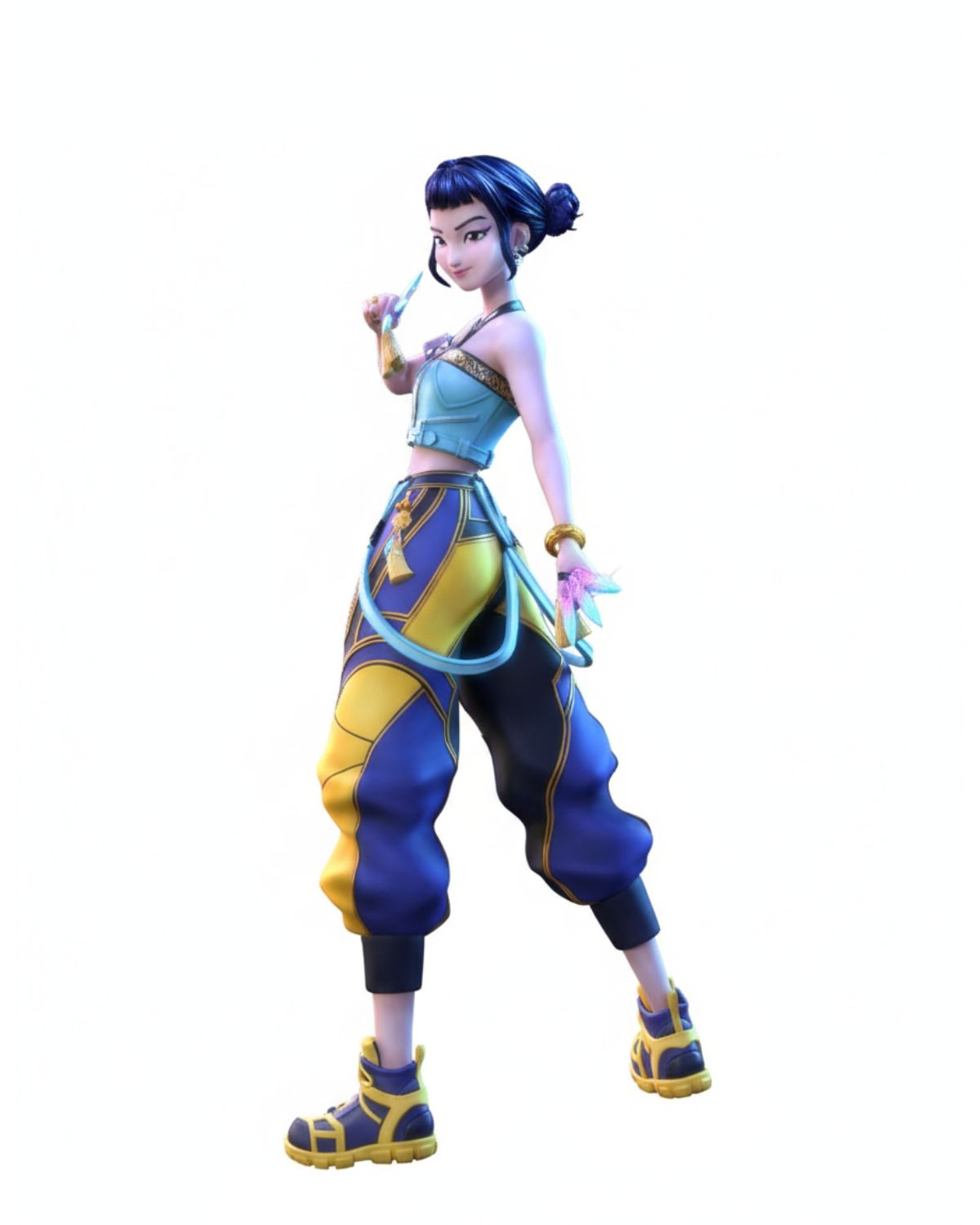Zoey - Kpop Demon Hunters Figure for 3D Printing