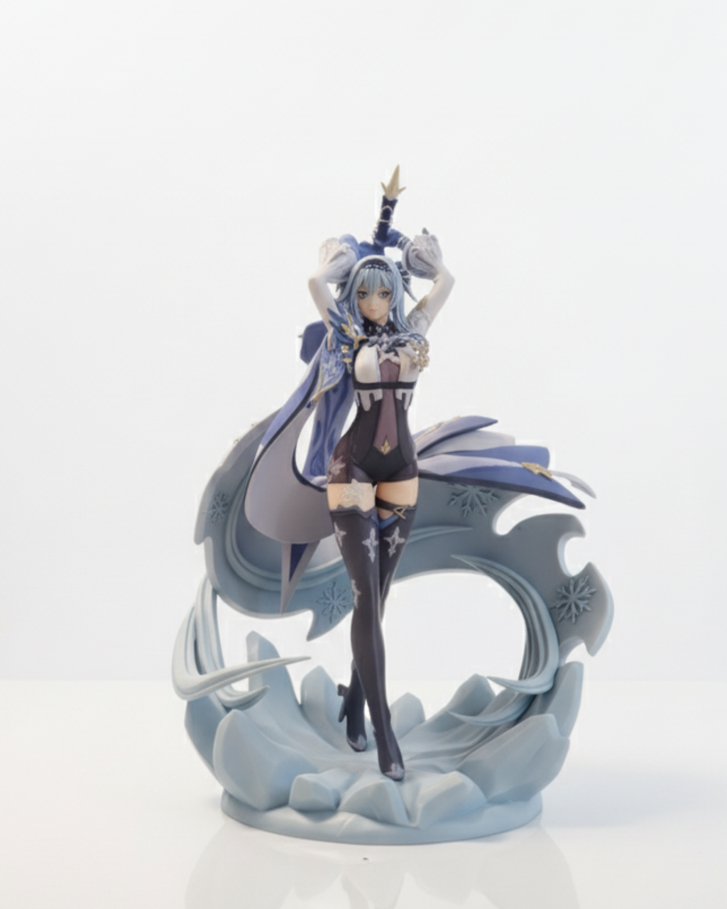 Anime character figurine on a white background
