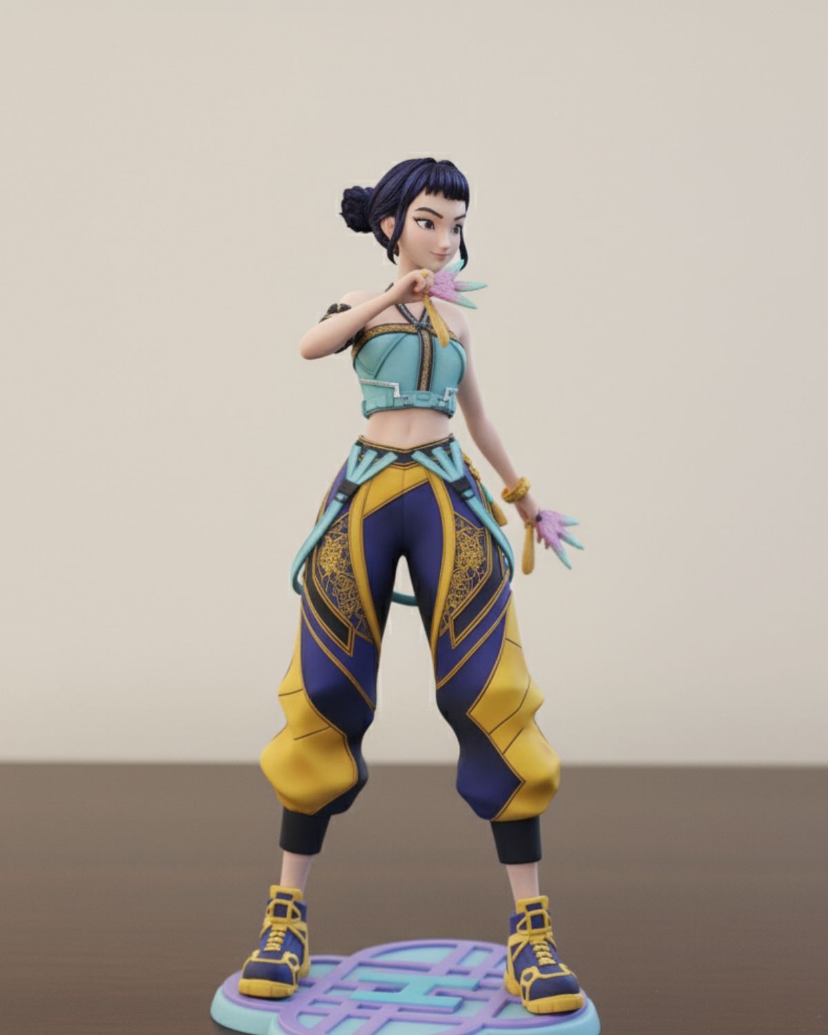 Zoey - Kpop Demon Hunters Figure for 3D Printing