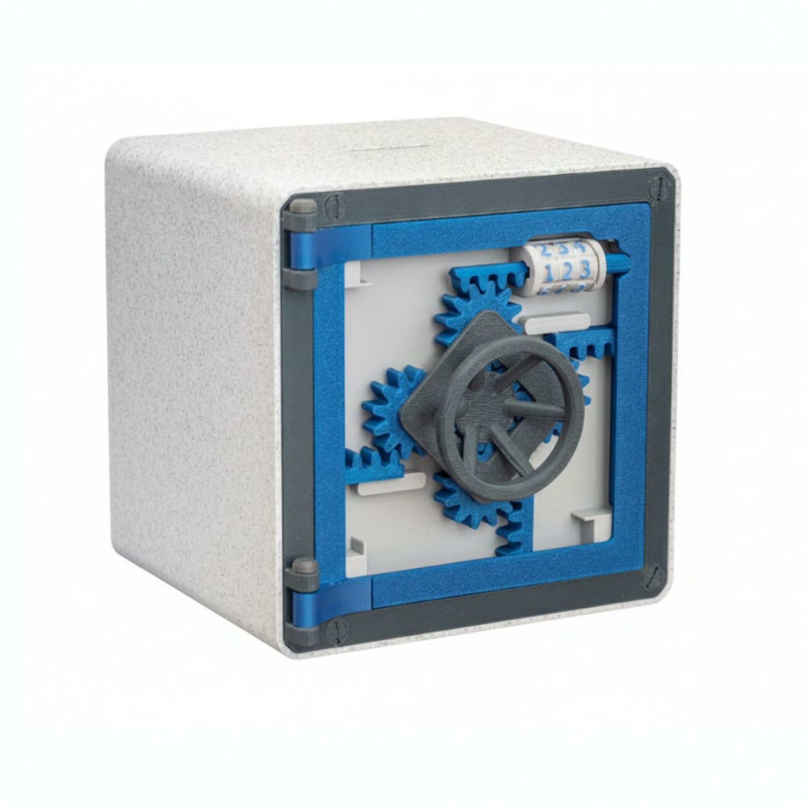 Functional Combination Lock Safe 3D Model STL File - Digital Download