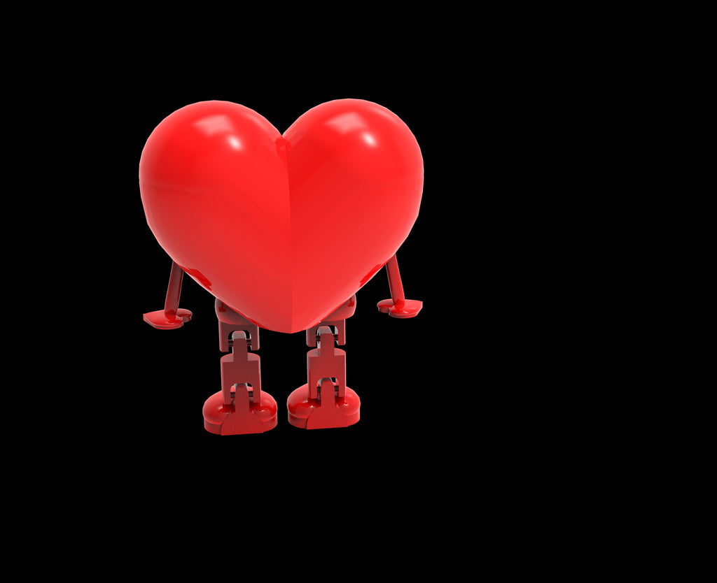 Heart Flexi 3D Mod DIGITAL FILE DIGITAL DOWNLOAD DIGITAL FILE
